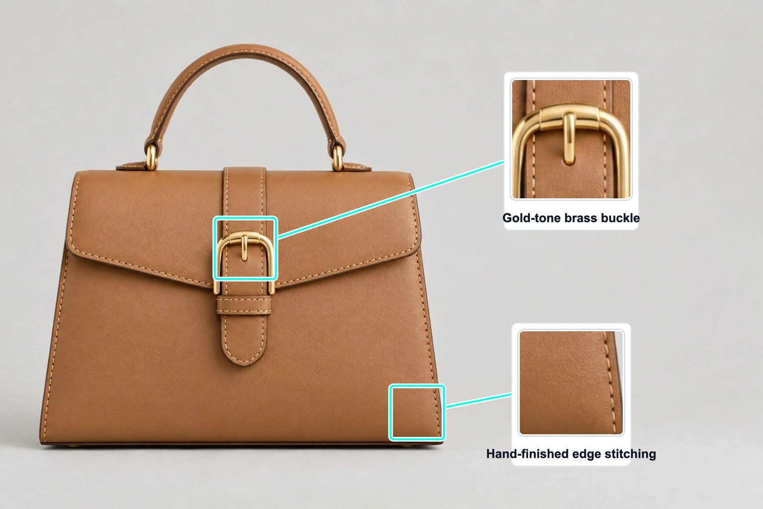Annotated — Handbag; Detail zoom